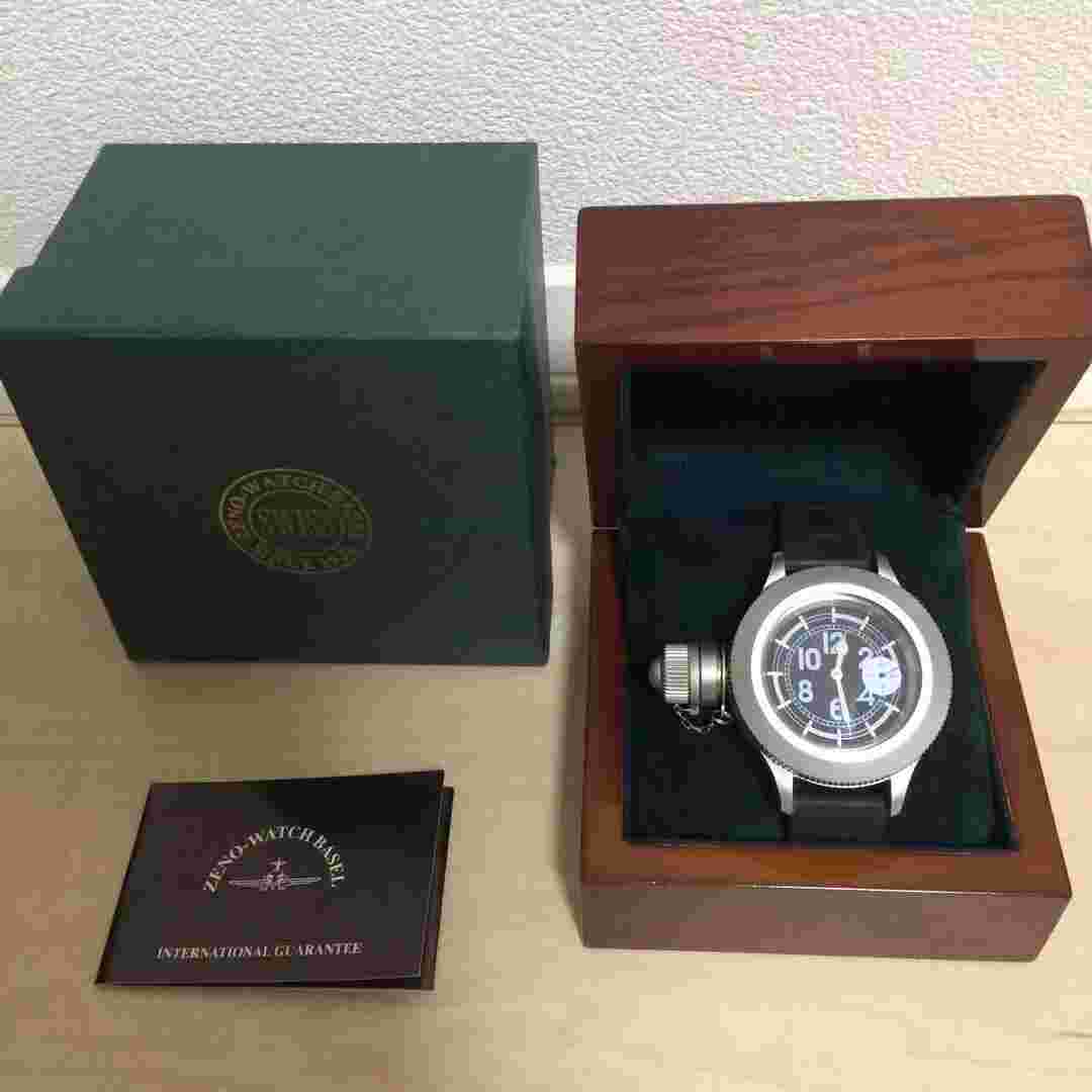 ZENO-WATCH Euro Army Hand-Wrapped Men's Watch