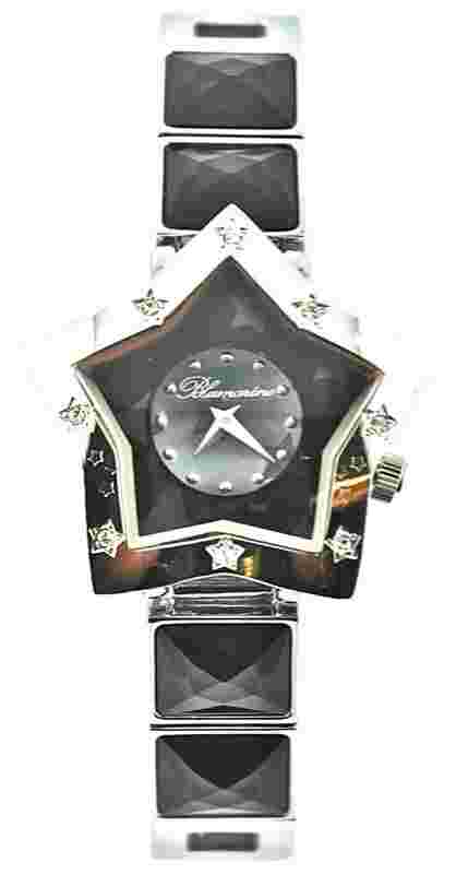 Womens Watch BLUMARINE STAR Steel Bracelet Star Pink Schwarz Light Blue Rose