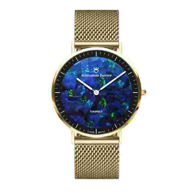 Roland Cliff Blue Opal Watch  -  40mm
