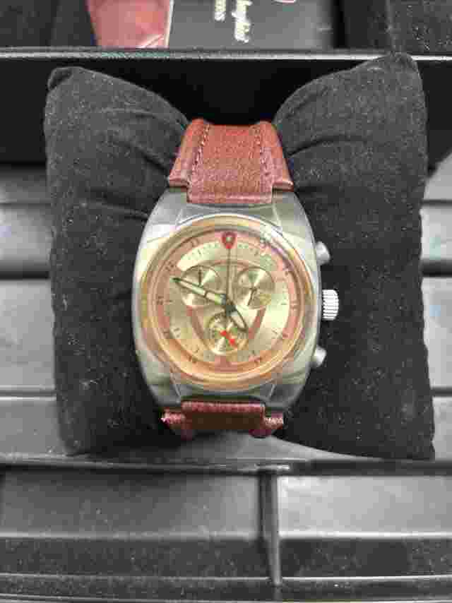 Tonino Lamborghini Brown Leather Watch