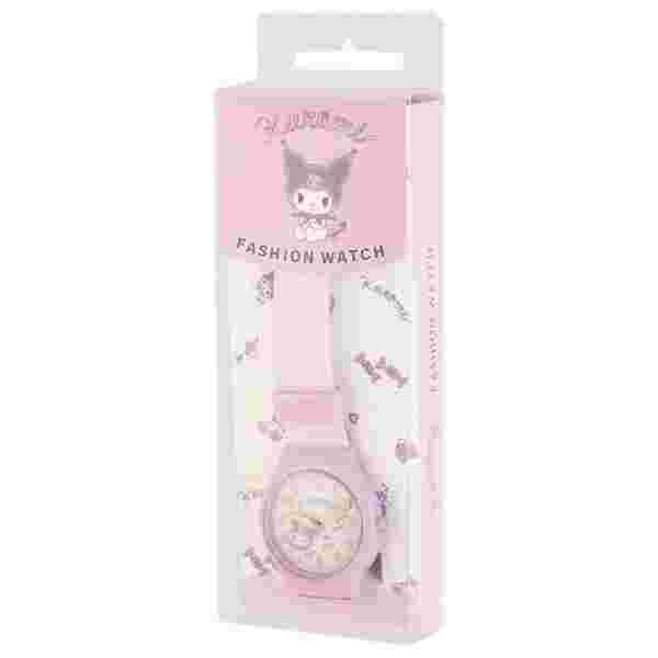 Sanrio Watch J-Axis Kuromi Watch SR-HA01-KUPI Girls Purple