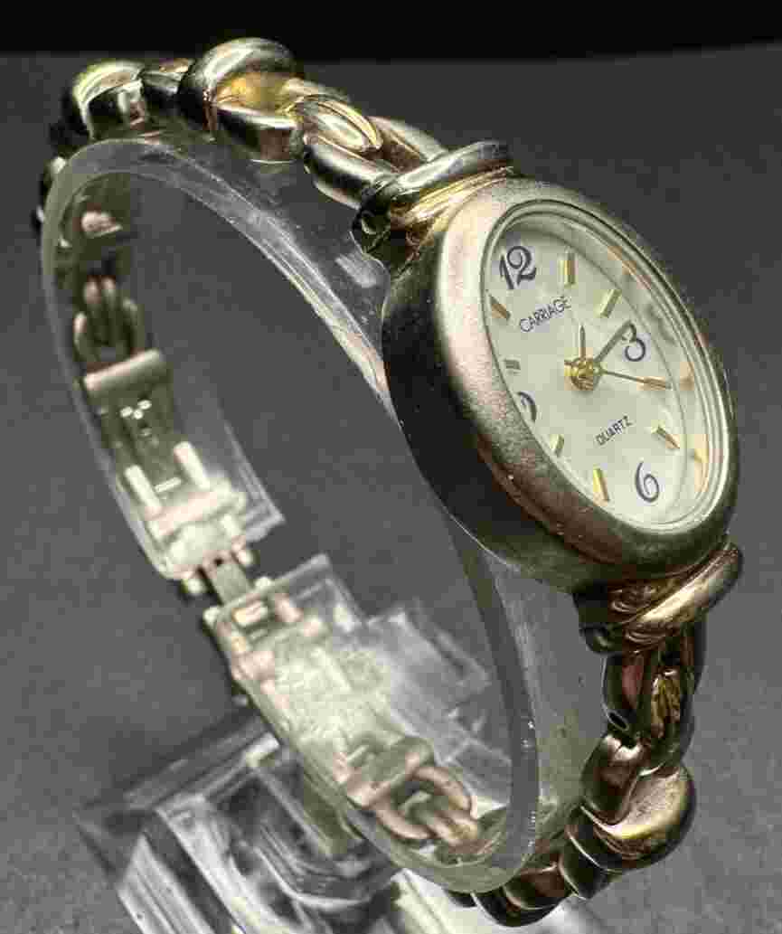 Vintage Women's Carriage Analog Watch - Untested May Need Battery/Repair