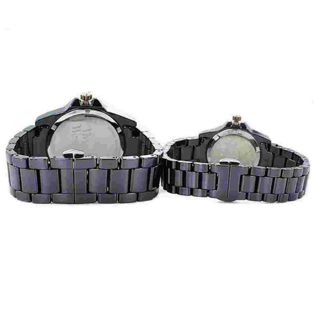 Vivienne Westwood pair watch Black