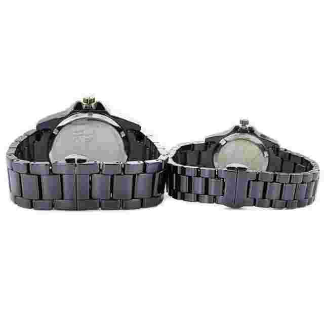 Vivienne Westwood pair watch Black