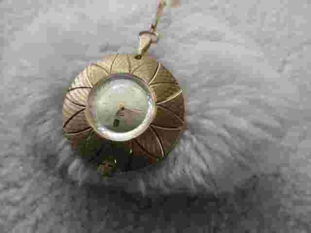 Swiss Made Wind Up Vintage Prestige Necklace Pendant Watch - Not Working