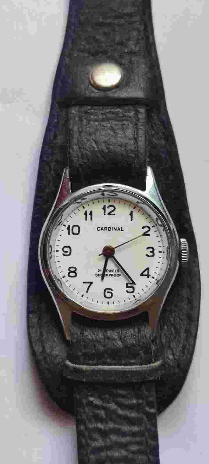 Rare, Vintage CARDINAL watch made in USSR from 1970s | Servised