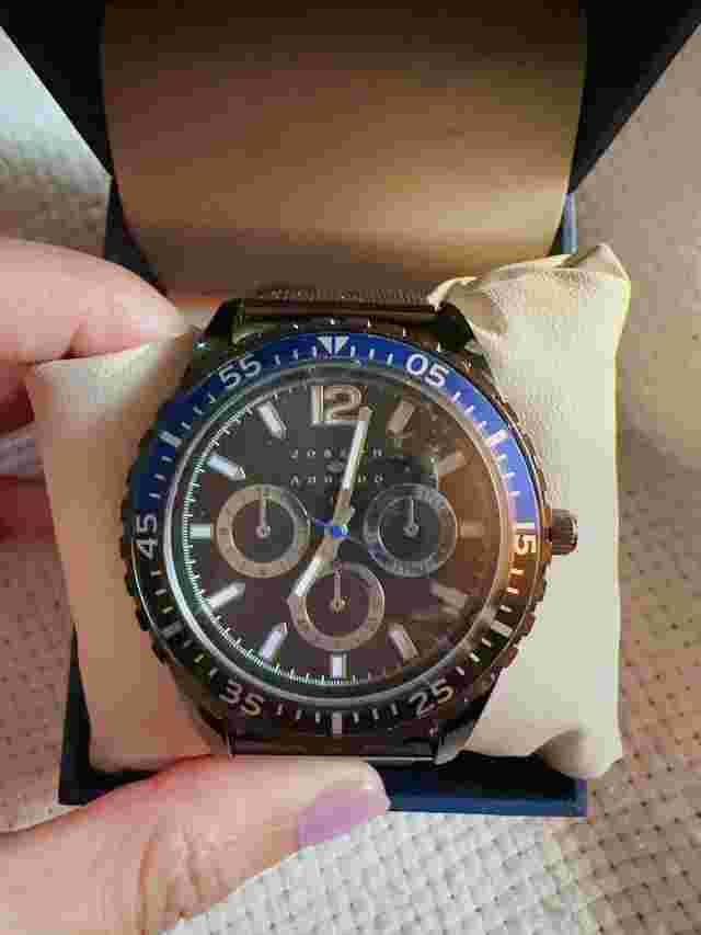 Joseph Abbots Watch Mesh Metal Band Base Metal Bezel