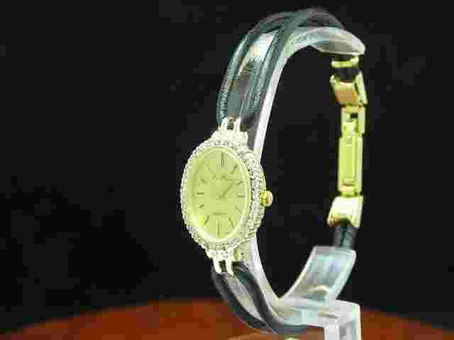 Le Bijou 14kt 585 Gold Women's Watch with Brilliant Trim / Caliber Eta 976.001
