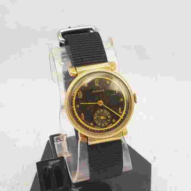 Rare Vintage RODANA SWISS MADE MECHANICAL HANDWIND MEN'S WATCH WORKING