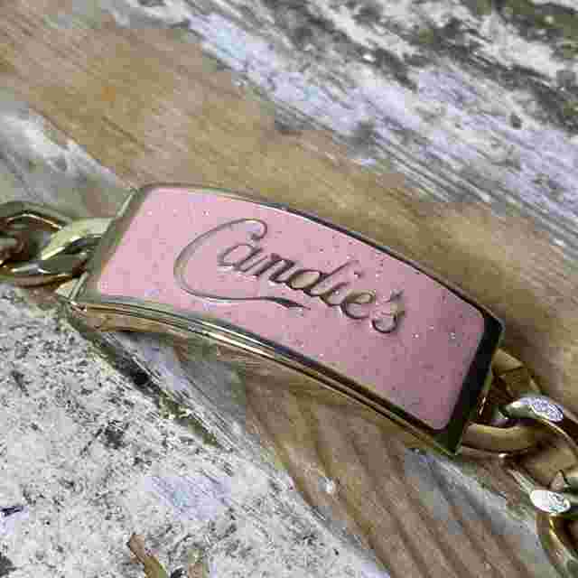 Candie’s Hideaway Gold Tone  Link Bracelet Ladies Watch