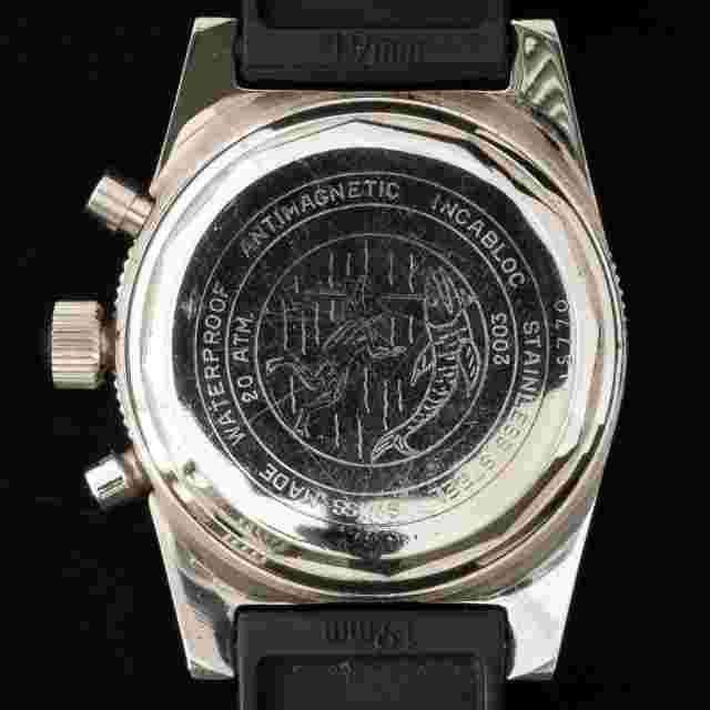 Ollech & Wajs Astrochron ref: 2003, 1967 vintage Diver Chronograph, manual wind