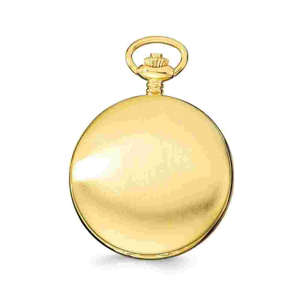 Charles Hubert IP-plated Stainless Steel White Dial Pocket Watch XWA4337