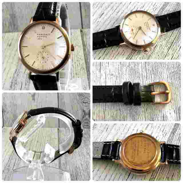 MARGARET HOWELL 20th Ladies Analog Quartz Watch Small Second Battery Replaced