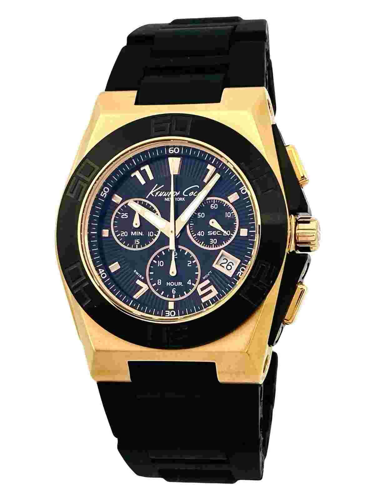 Kenneth Cole Swiss KS1016 Men's Multifunction Chronograph Swiss Movement Watch