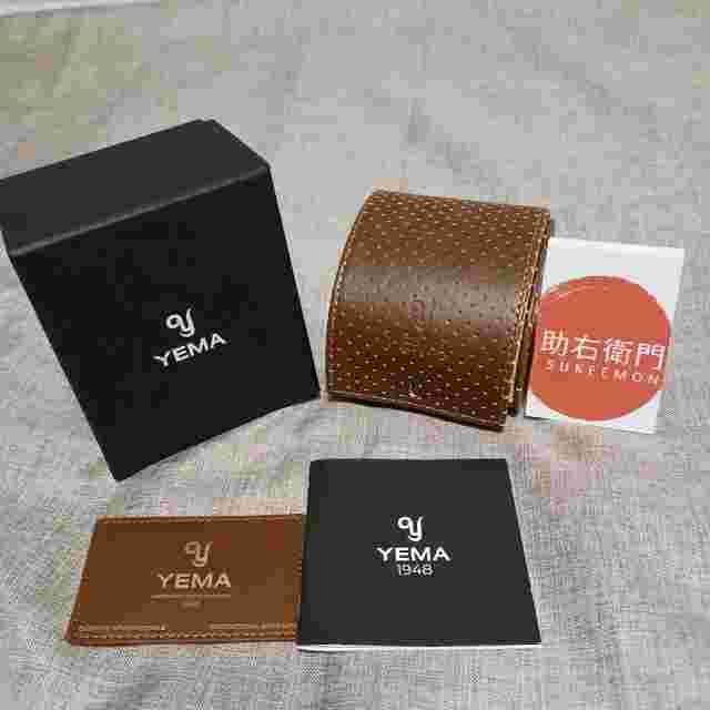 YEMA Wristmaster Traveler YWTR21 Automatic Mens Watch Cal.YEMA2000 Date Black