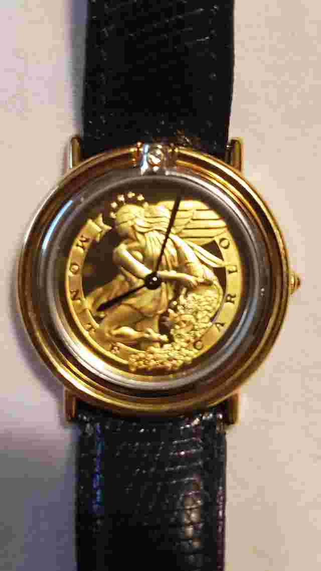 Vintage Franklin Mint Monte Carlo Casino Watch - Unisex