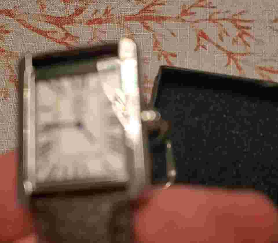 Iconic Swiss Design Pierre Lucerne 1888 Vintage Style Tank Mens Watch Brown Band