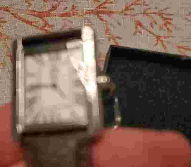 Iconic Swiss Design Pierre Lucerne 1888 Vintage Style Tank Mens Watch Brown Band