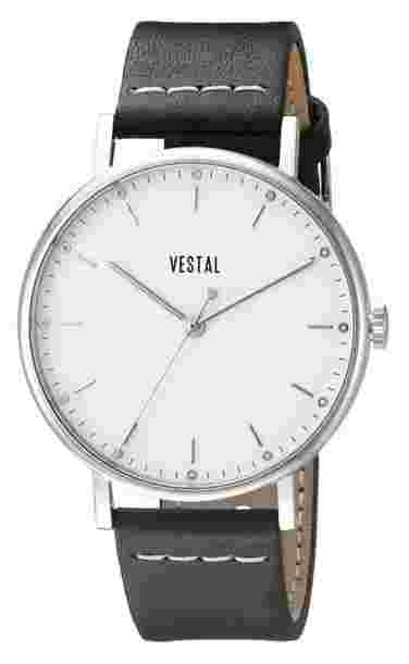 Vestal Unisex SPH3L01 The Sophisticate Analog Display Quartz Black Watch