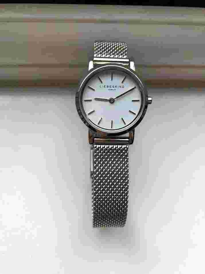 LIEBESKIND Berlin 100% genuine fine mesh ladies wrist watch stainless steel