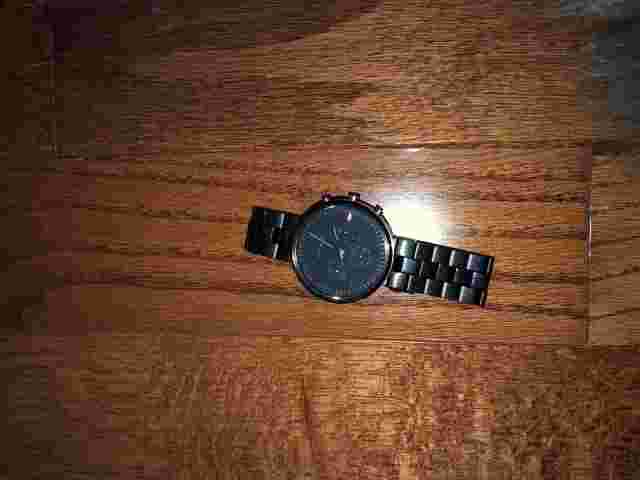 Vince Camuto Vc/1098tb Men's 43mm Multi-function Stainless Steel Watch Batt