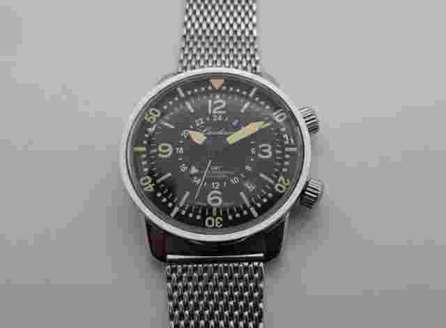 LANDERON COMPRESSOR GMT SWISS MOVEMENT RONDA (D)