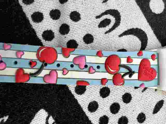 Paul Frank Wrist Watch Julius & Friends Y2K Vintage Kitsch Cherries Hearts Cute