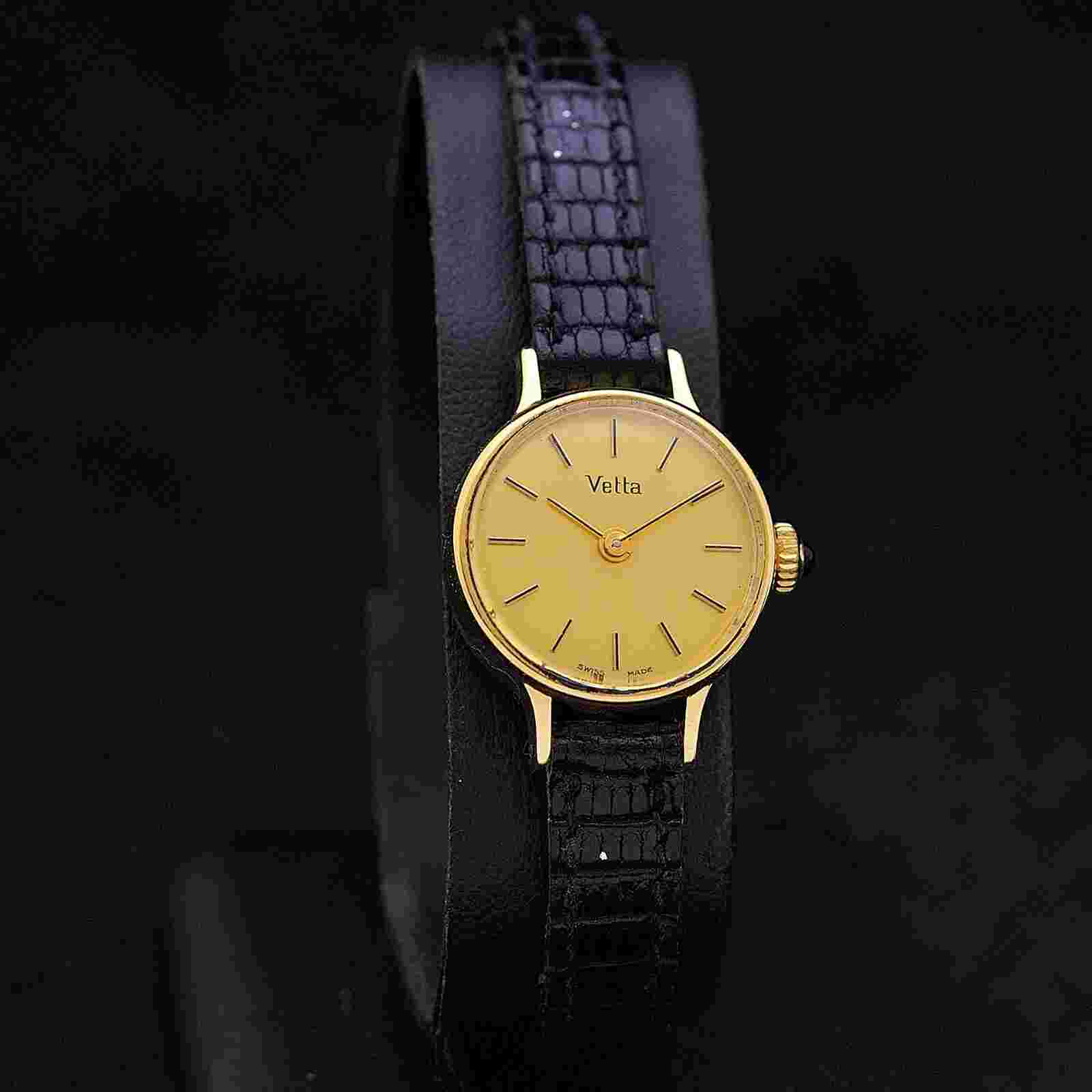 Vetta Lady 60S 18 KT Gold Manual Serviced