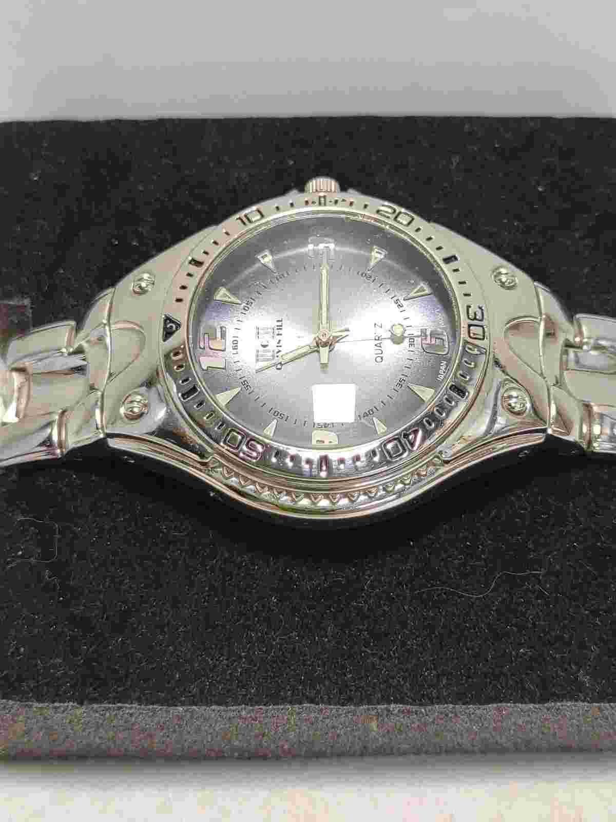 Calvin Hill Dress Watch Silver Tone