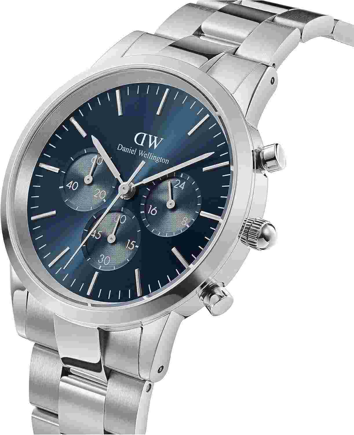 Daniel Wellington Watch Iconic Chronograph 42 Link S Arctic Sunray DW00100644