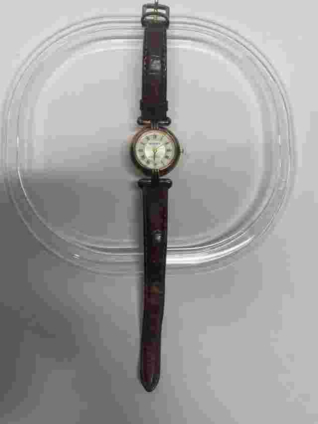 Hugo Max Authentic Eurodrsign 18k Gold Played Water/Shock Resistant Japan Works