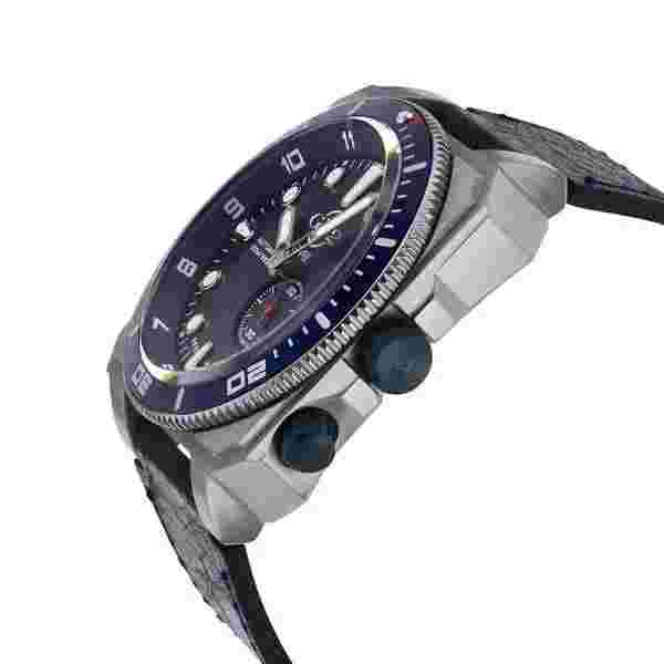 Gv2 by Gevril Men's 4532 XO Submarine Swiss Automatic Blue Leather Watch