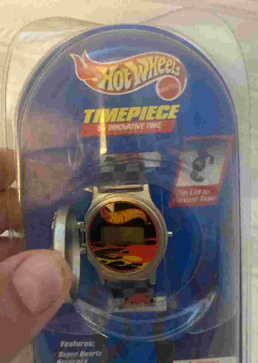1998 Hot Wheels Timepiece Wrist Watch NOS