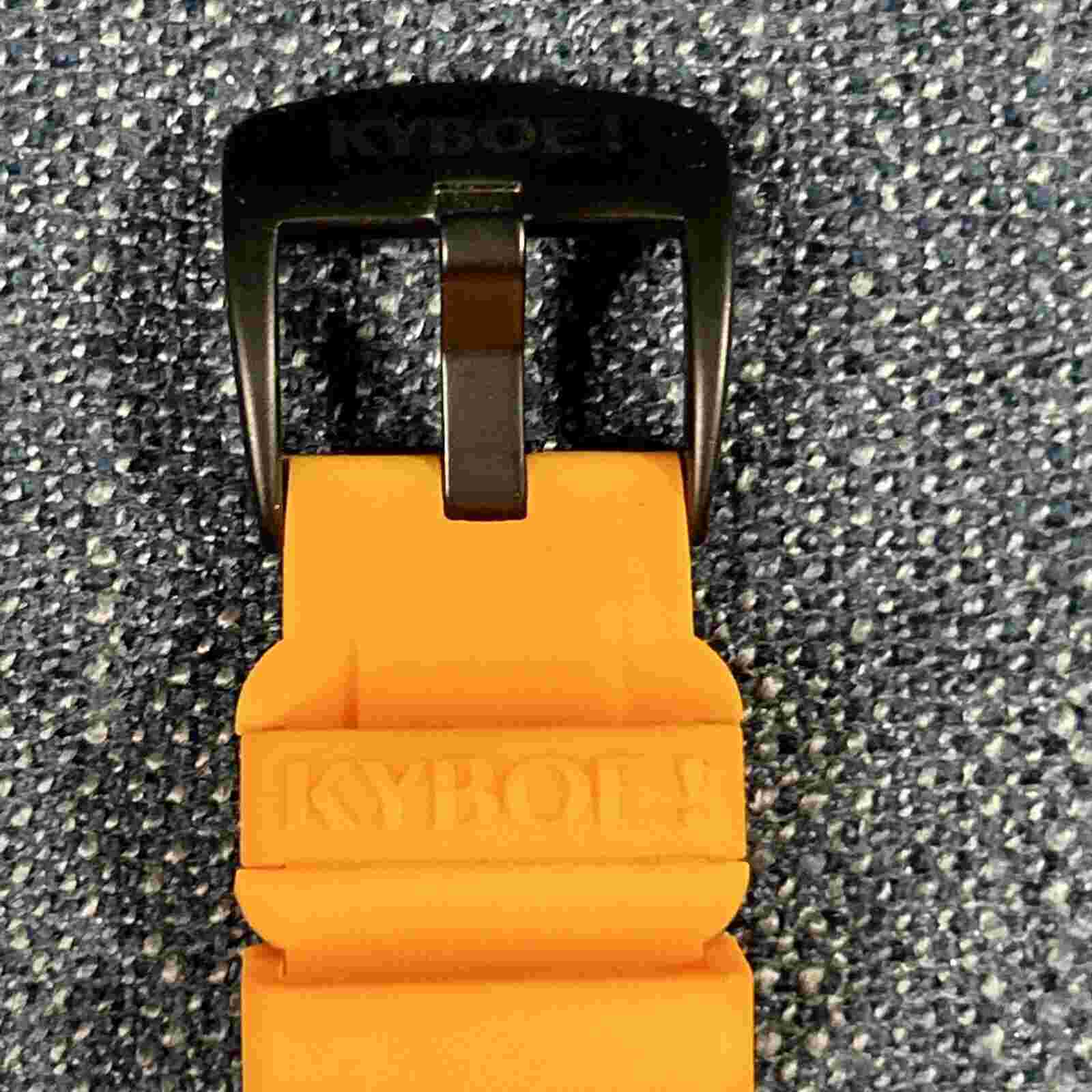 KYBOE! Evolve Collection Bright Marigold Slimline 10 ATM NEEDS BATTERY