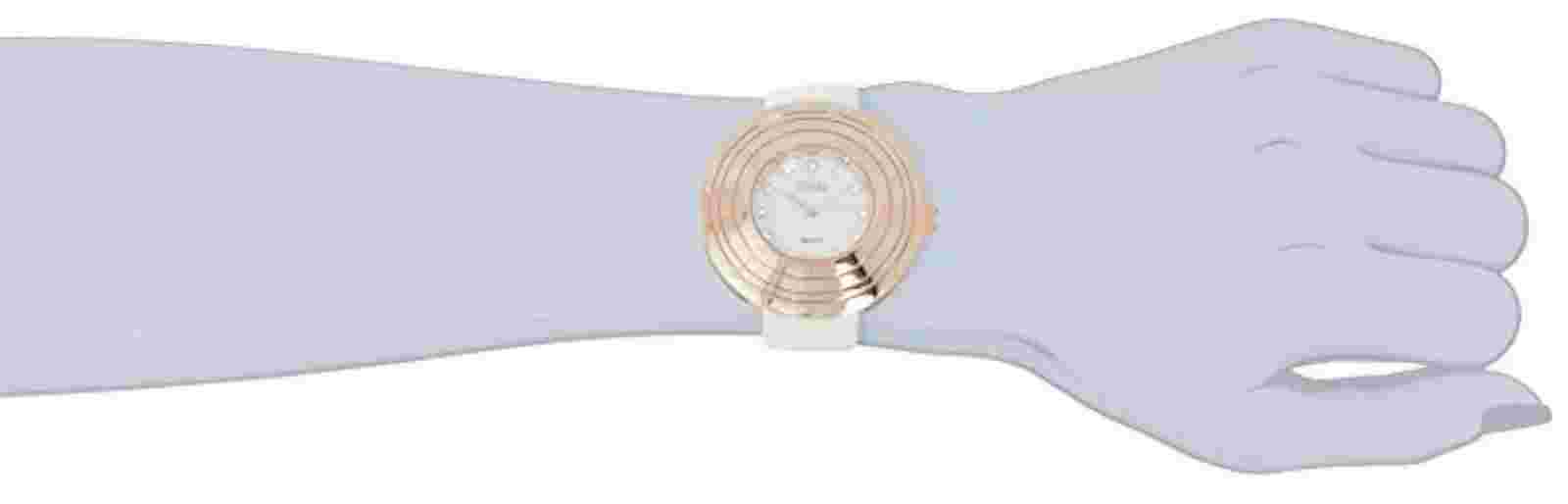 Odin By Swistar 807-3L Womens Diamond MOP Rose Gold Plated Brass Dress Watch