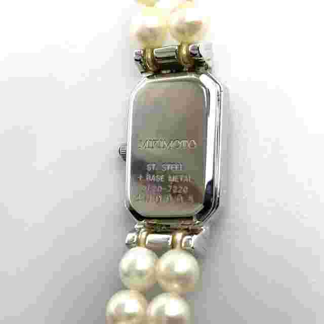 Pearl Bracelet  Quartz Double MIKIMOTO