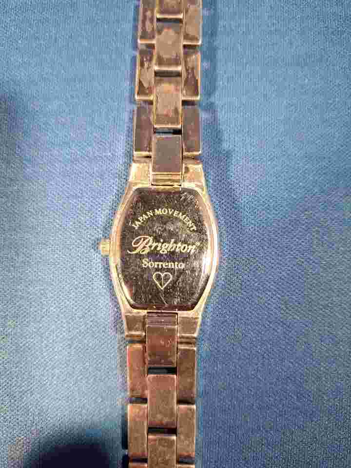 Brighton Sorento Silver Plated Watch Not Running