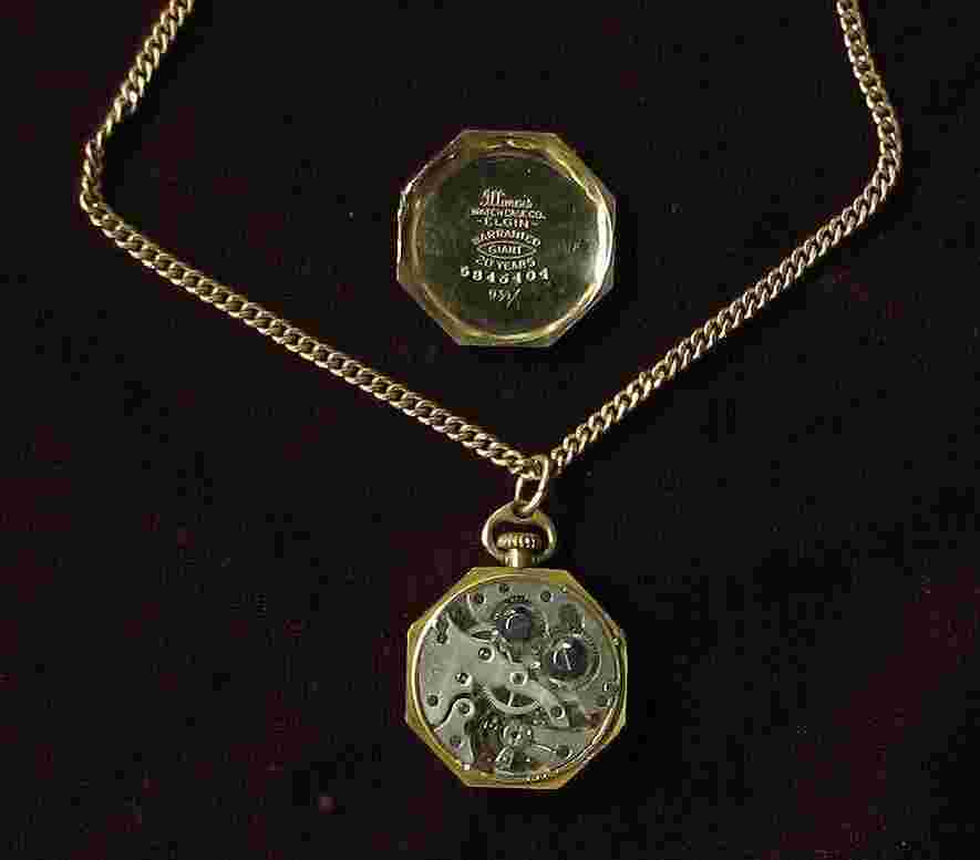 F.A. Hirsch Woman's Pocket Watch - 15 jewels - La Vogue