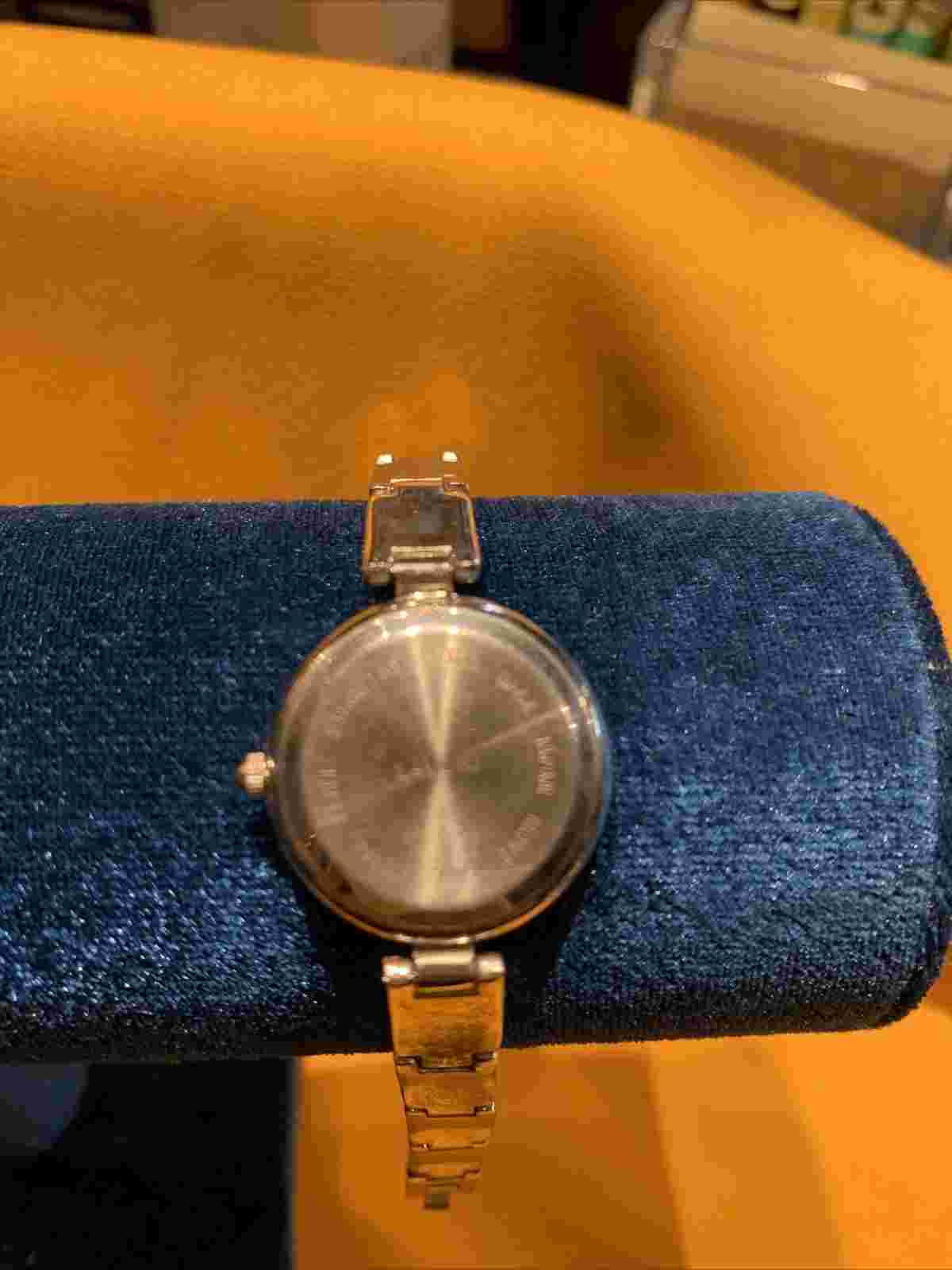 Vintage Lavoni Ladies Watch Quartz Silver metal Bracelet Band