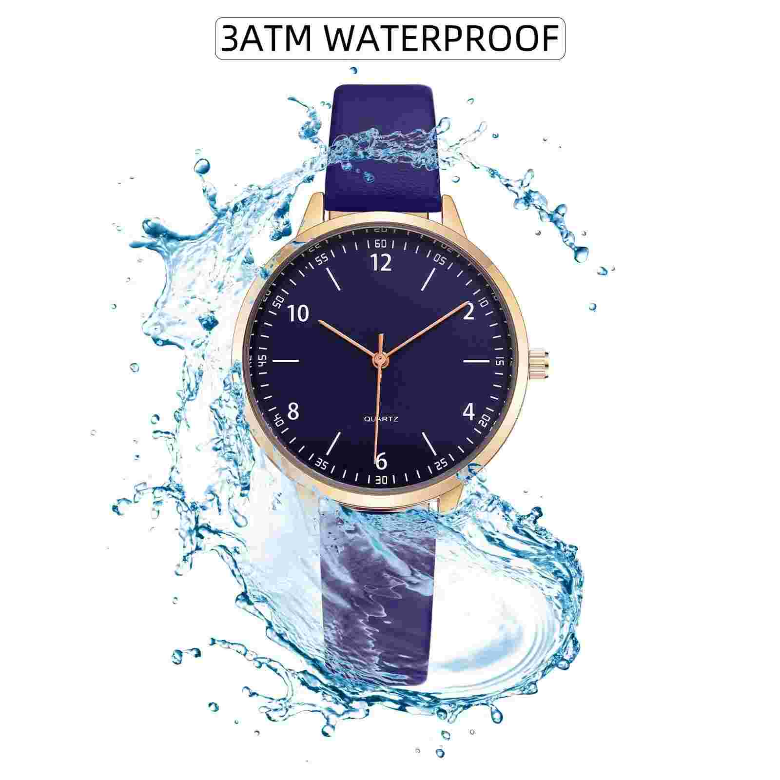 IBSO Women Watches Leather Mesh Strap Round Analog Fashion Ladies Wrist Watches