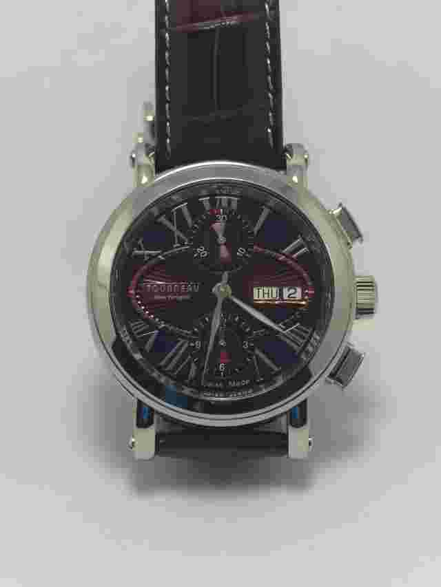 Tourneau Gotham Duograph Chronograph Automatic Swiss Made 7750