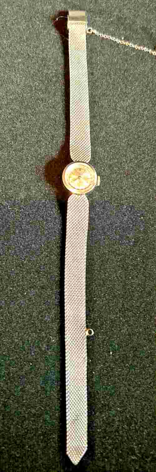 Vintage wind up germinal voltaire watch