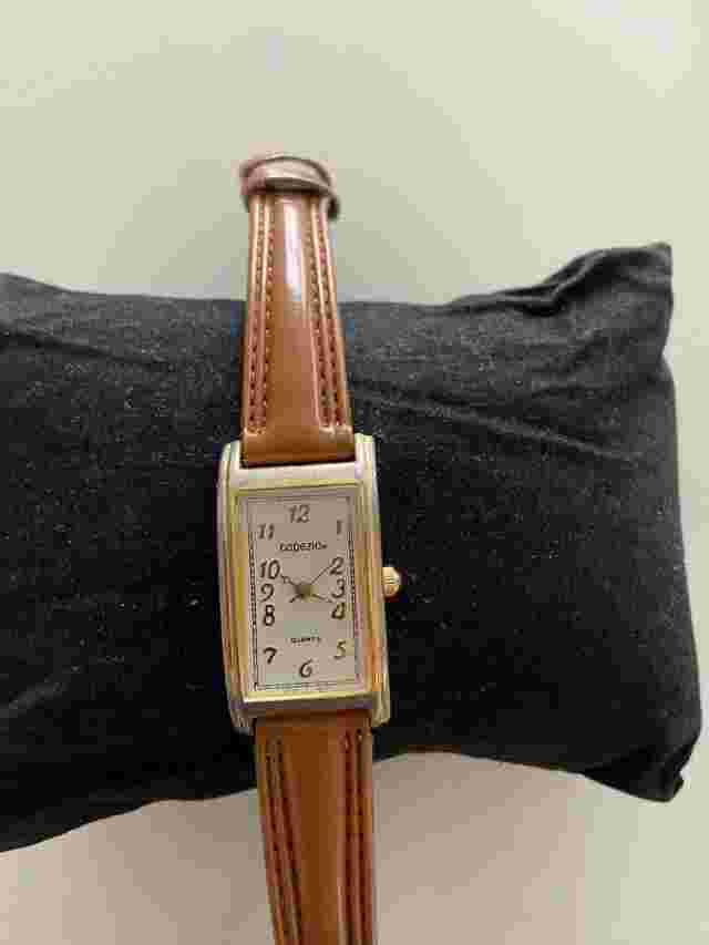 Capezio Women's Quartz Watch Stainless Steel Leather Band Japan Movement Working