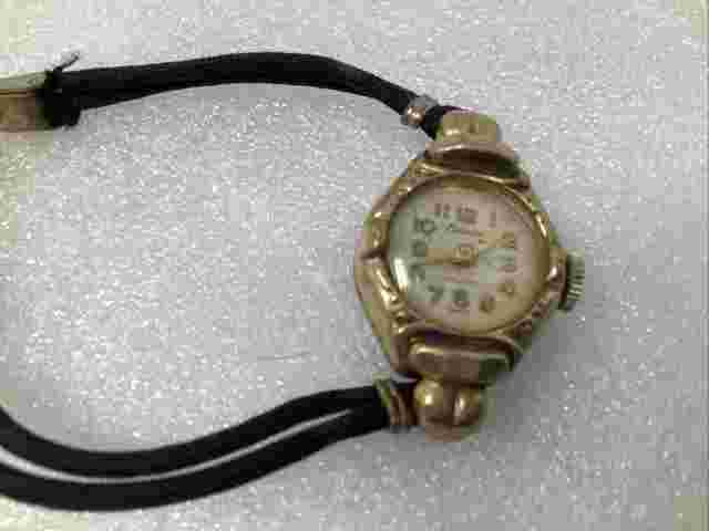 vintage endura watch gold womens W66
