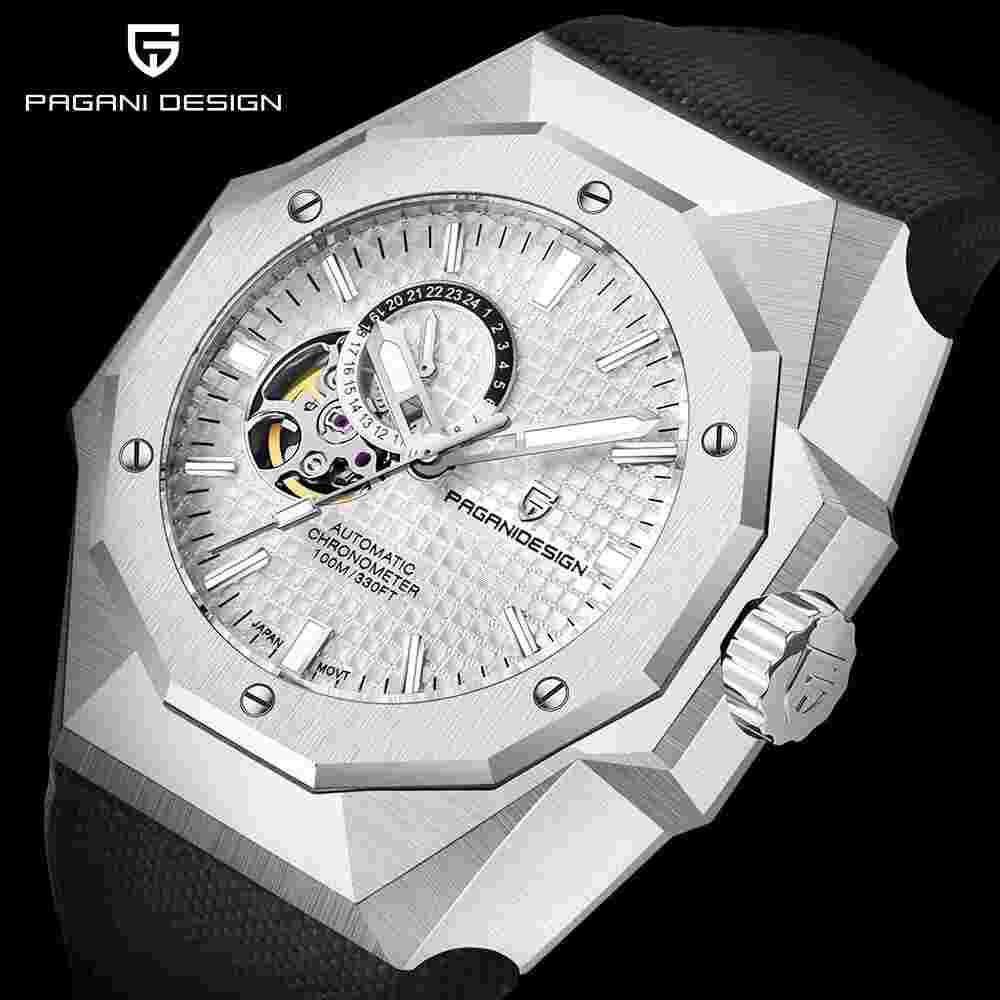 Pagani Design Men's Automatic Watches 42MM Japan NH39 Mechanical Movement