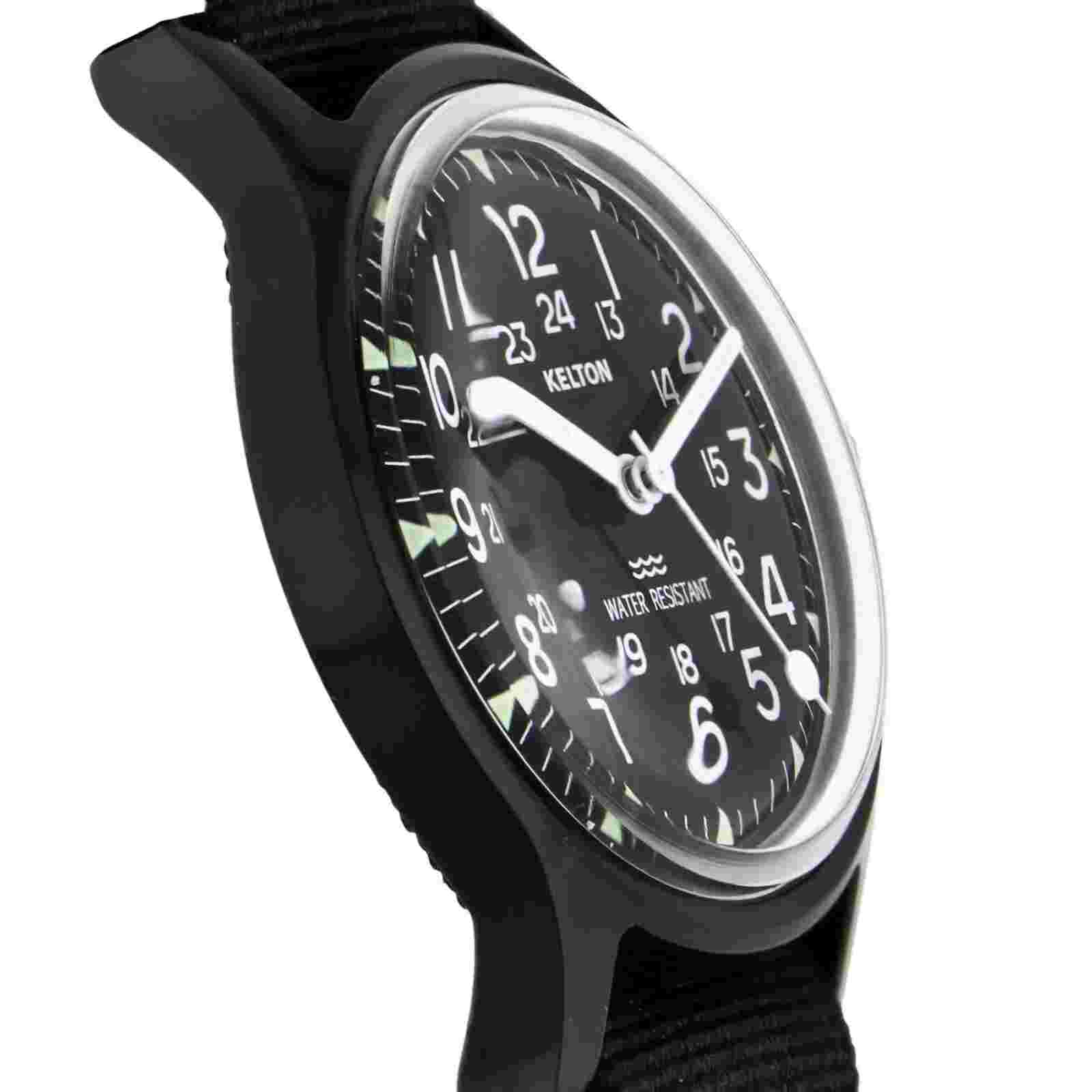 Kelton Watch Jungle Camper 9123222J Men's Black