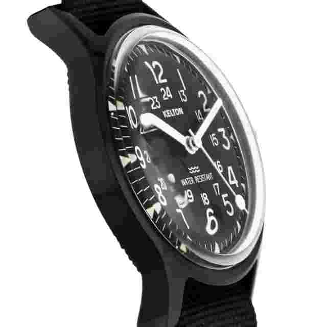 Kelton Watch Jungle Camper 9123222J Men's Black