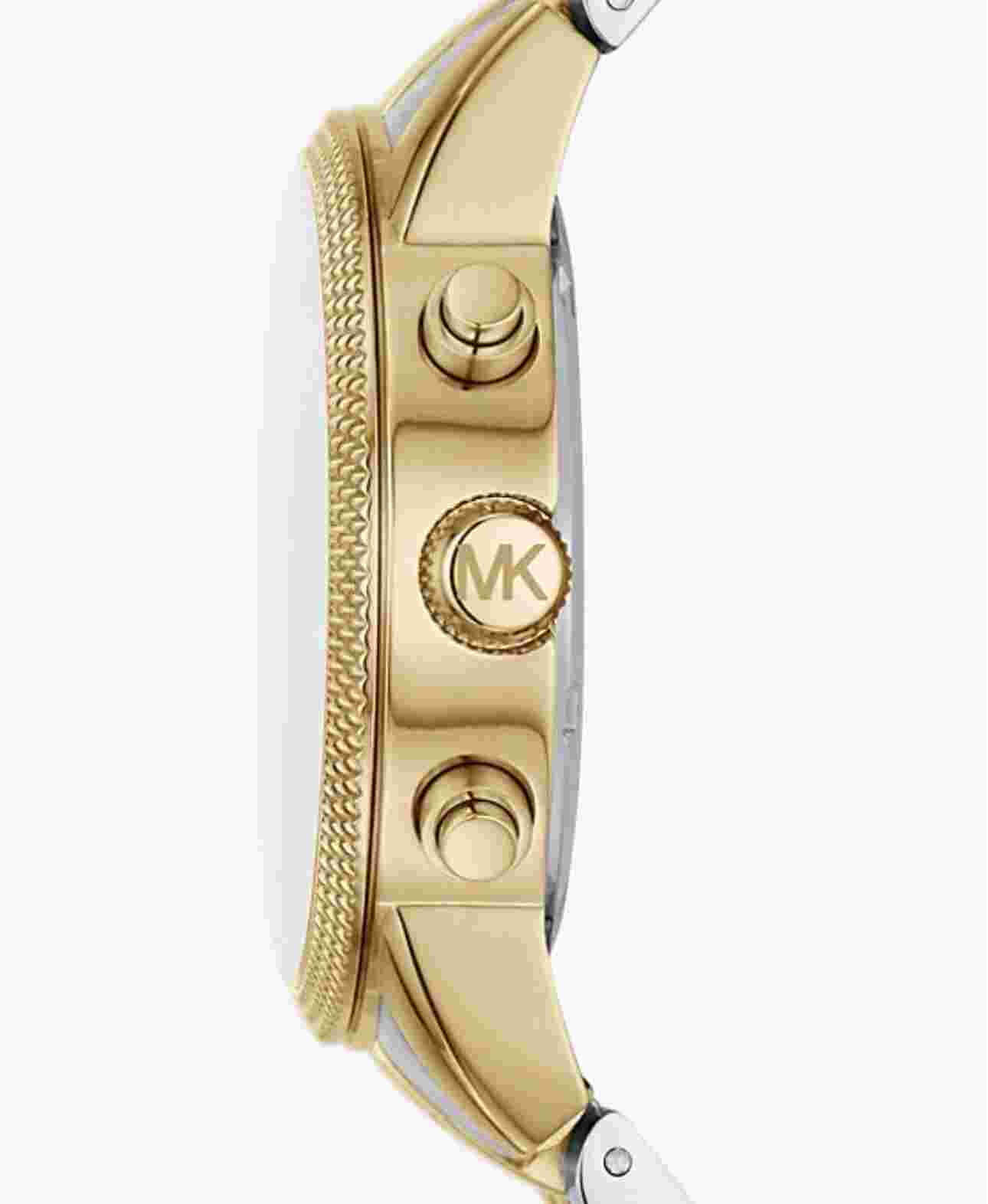 Michael Kors Oversized Two - Tone watch | Authentic 43mm Case | Men Watch