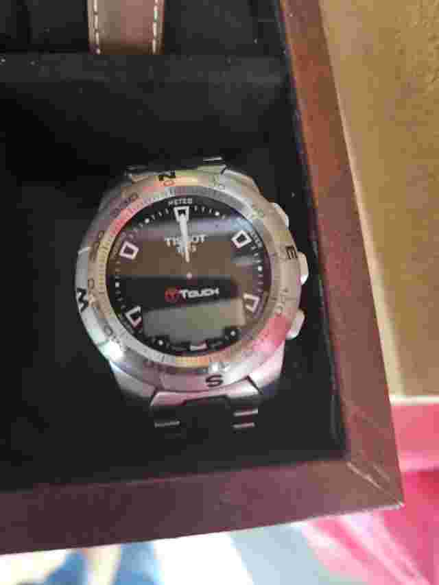 Tissot Men's T-Touch 43mm Quartz Watch T0474201105100