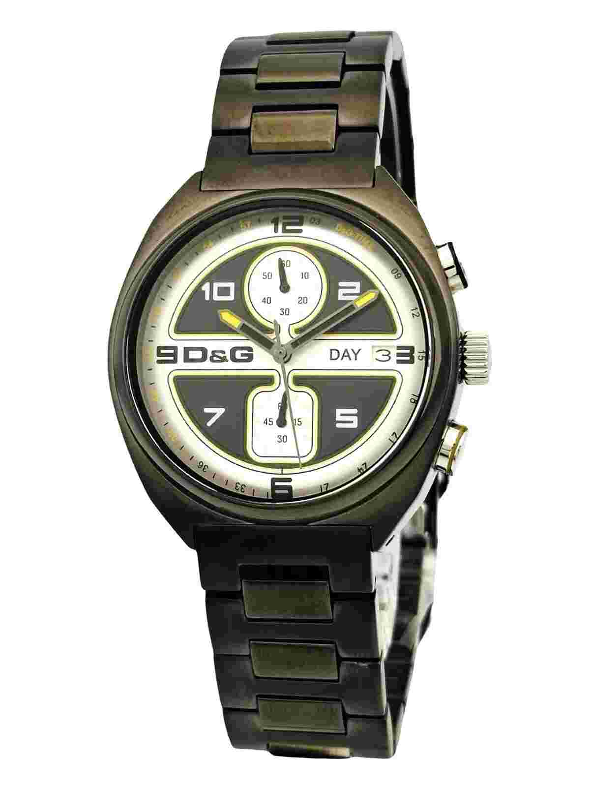 D&G DOLCE AND GABBANA Song Collection DW0302  Chronograph Men's Watch